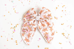 Mesh Shaker Bow - Gingerbread Giggles