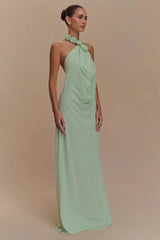 Rosalia Cowl Neck Maxi Dress