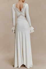 Electra Slinky Lace Maxi Dress