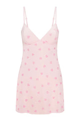 SKIMS Velvet Lace Slip Dress